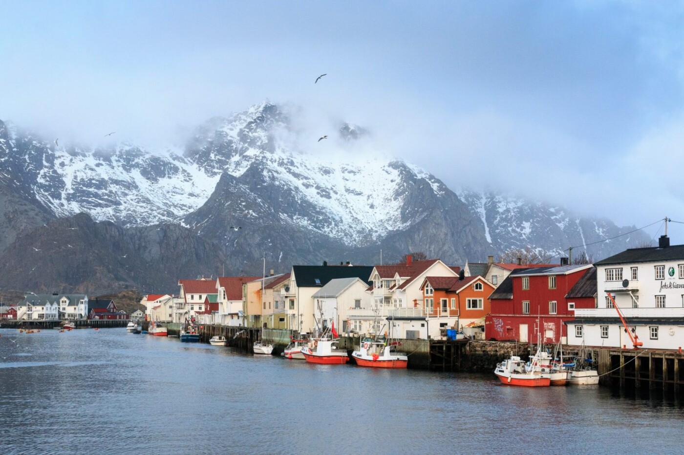 Top eco-friendly destinations: Henningsvaer, Lofoten, Norway