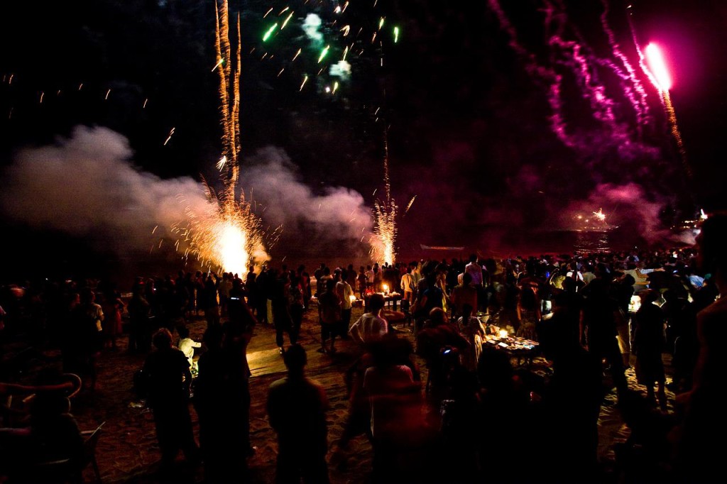 New Years celebrations in Goa, India
