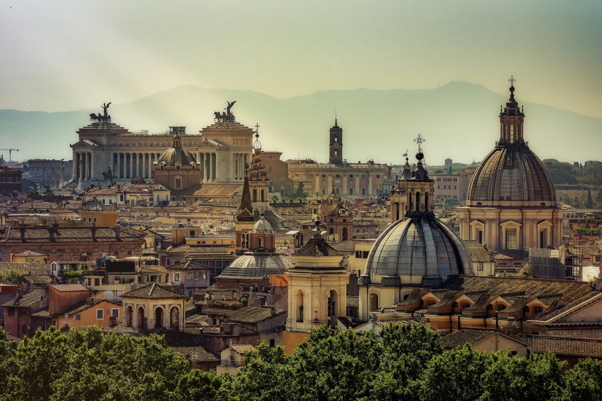 Europe Itinerary: Skyline of Rome