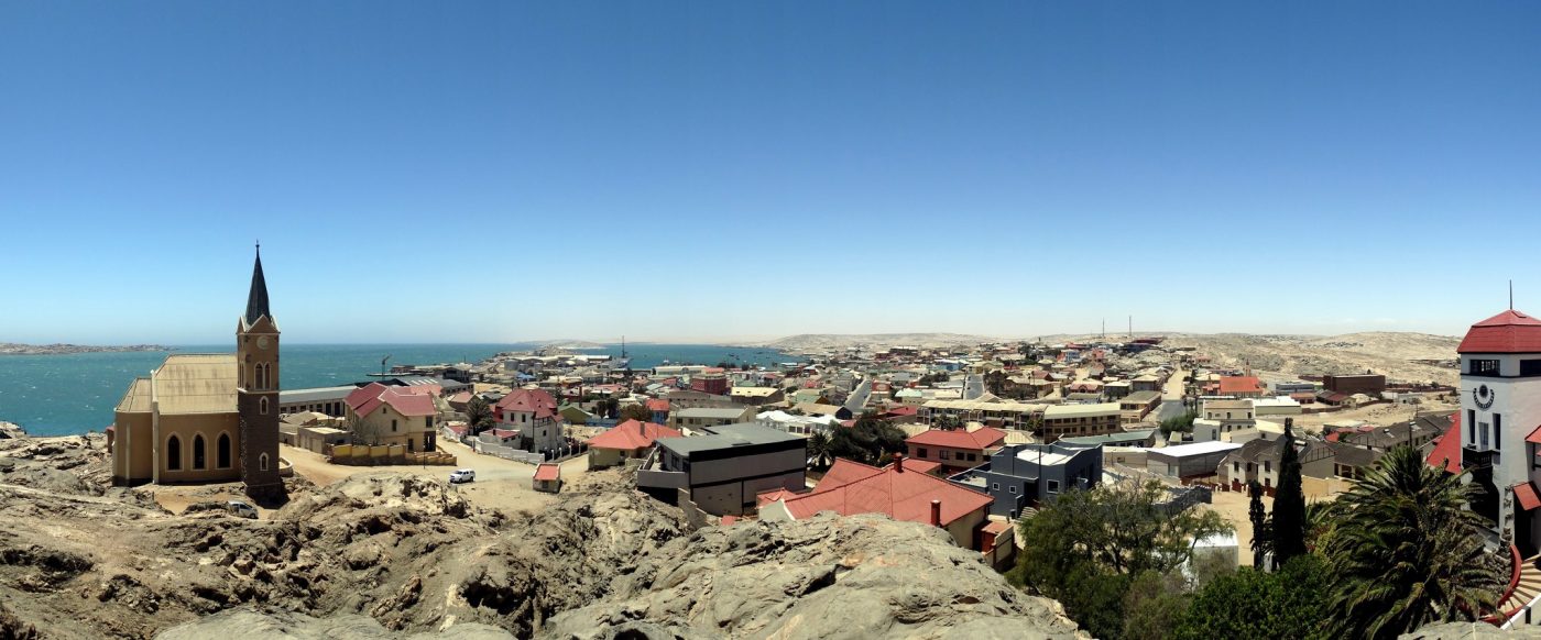 Lüderitz Panorama. Photo by Henning Supertramp via Flickr CC