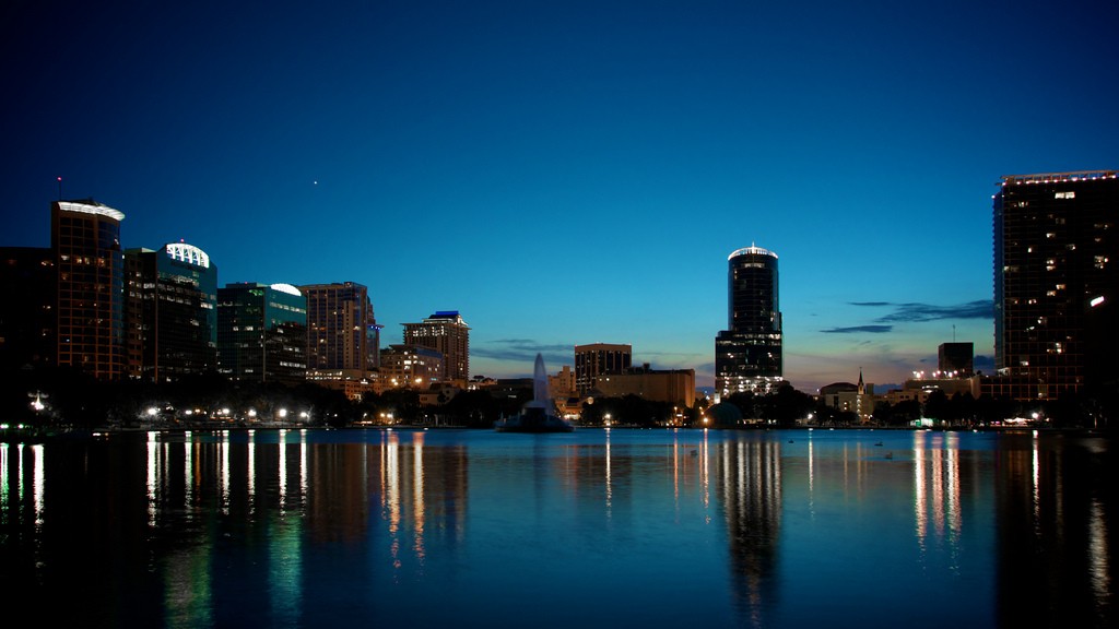 Downtown Orlando. Photo by Benjamin Thompson via Flickr CC