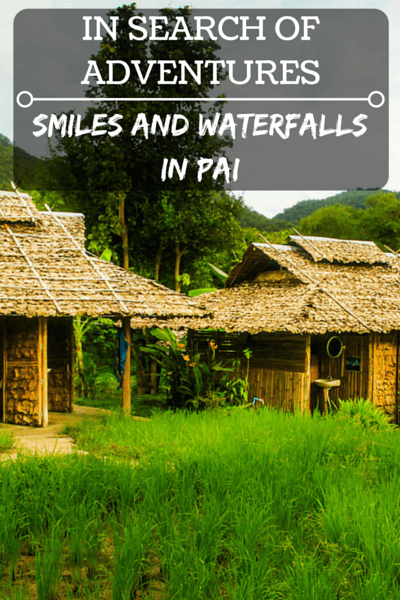 Pai is not known for big sights and attractions, but its beautiful surroundings and laid back atmosphere make it a place you won't forget.