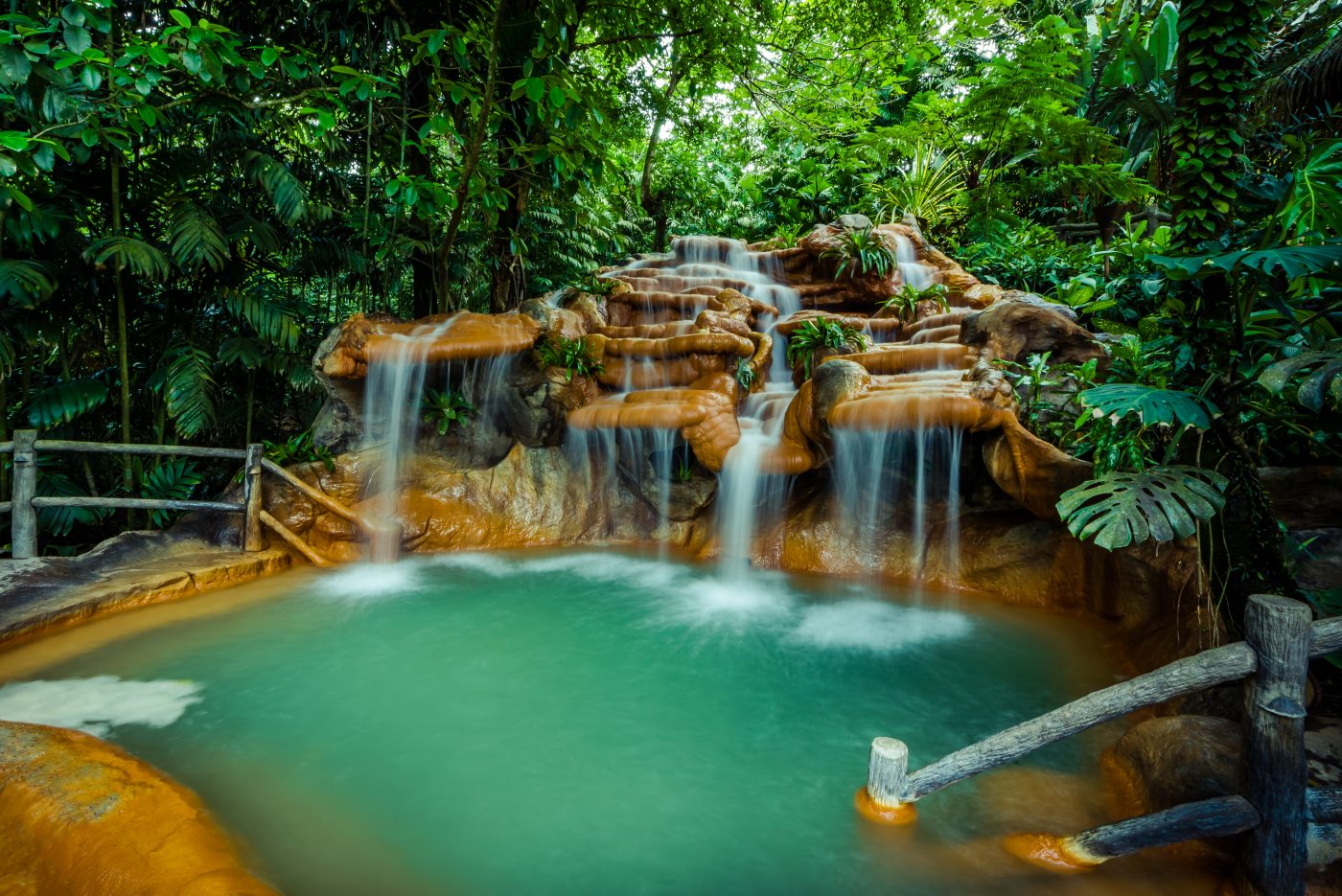 Hot springs in Costa Rica