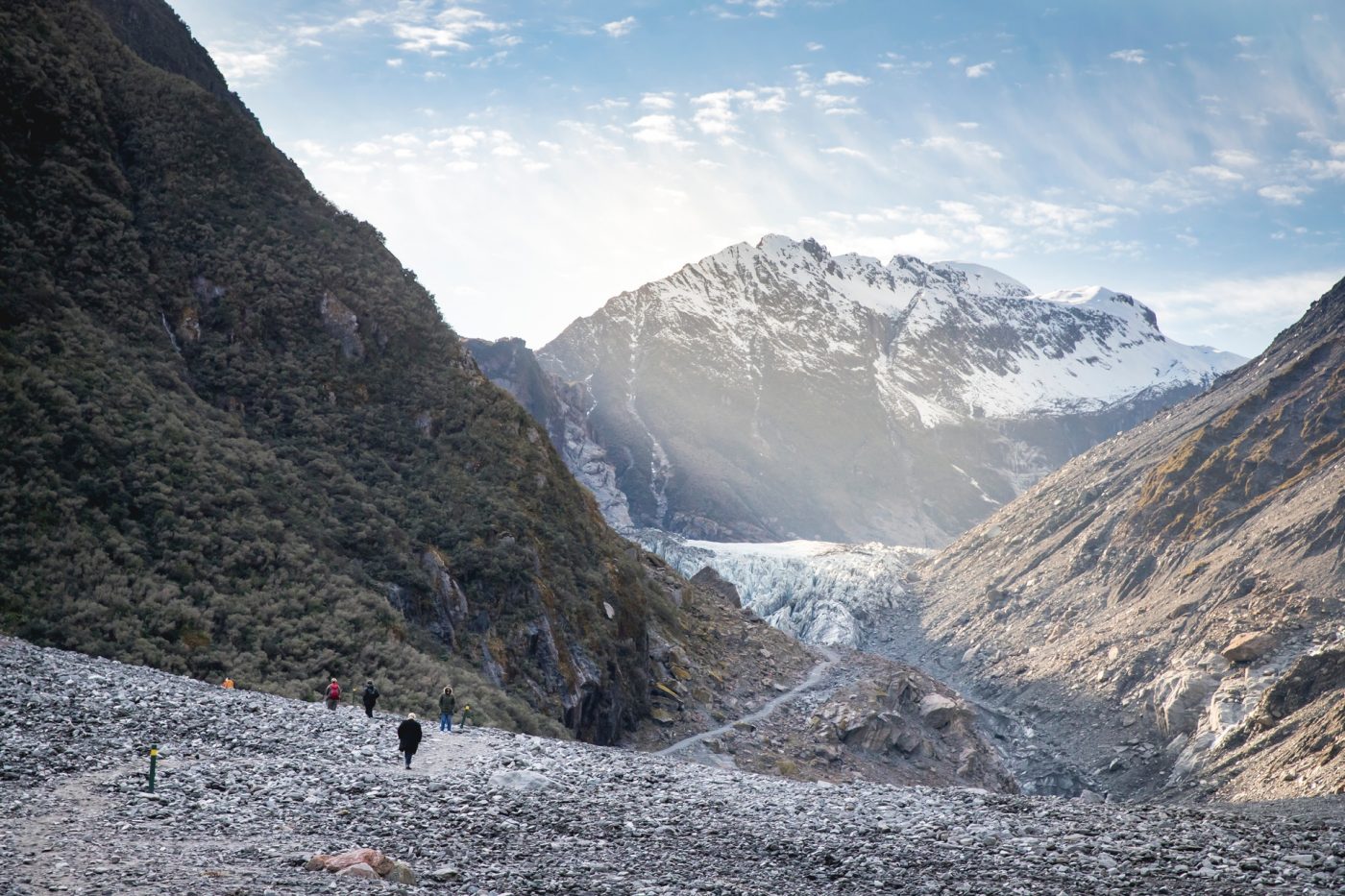 Fox Glacier, West Coast, South Island. Photo by Miles Holden