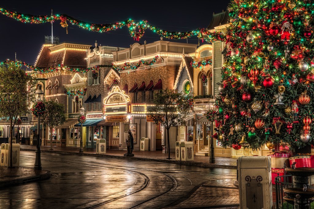 Christmas at Disneyland