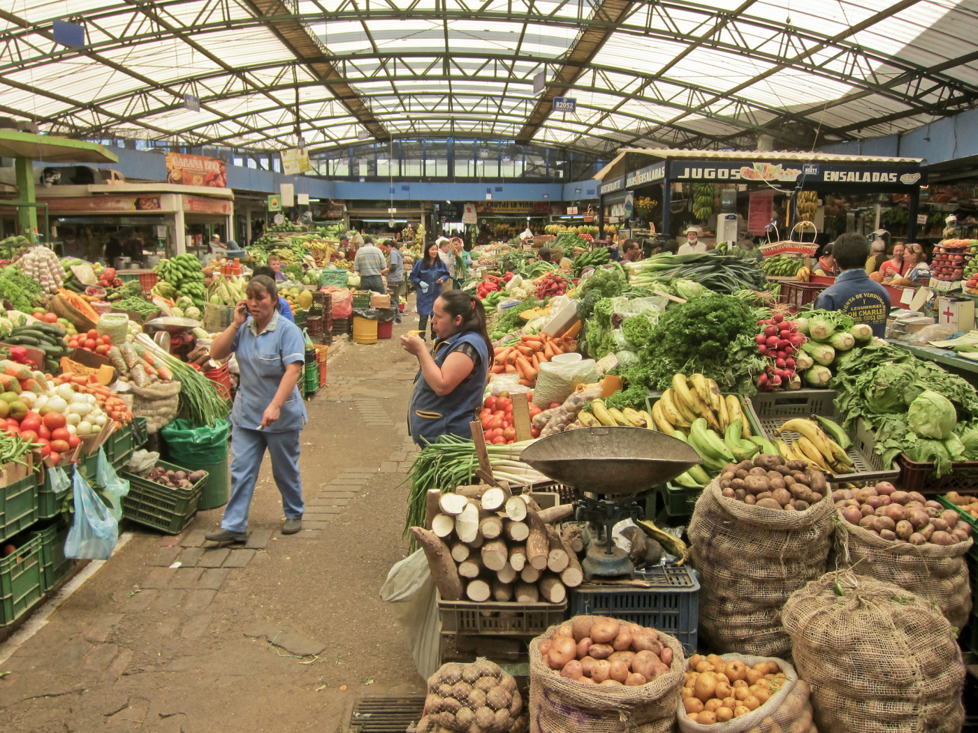 Fruit Market - Bogota, Colombia.