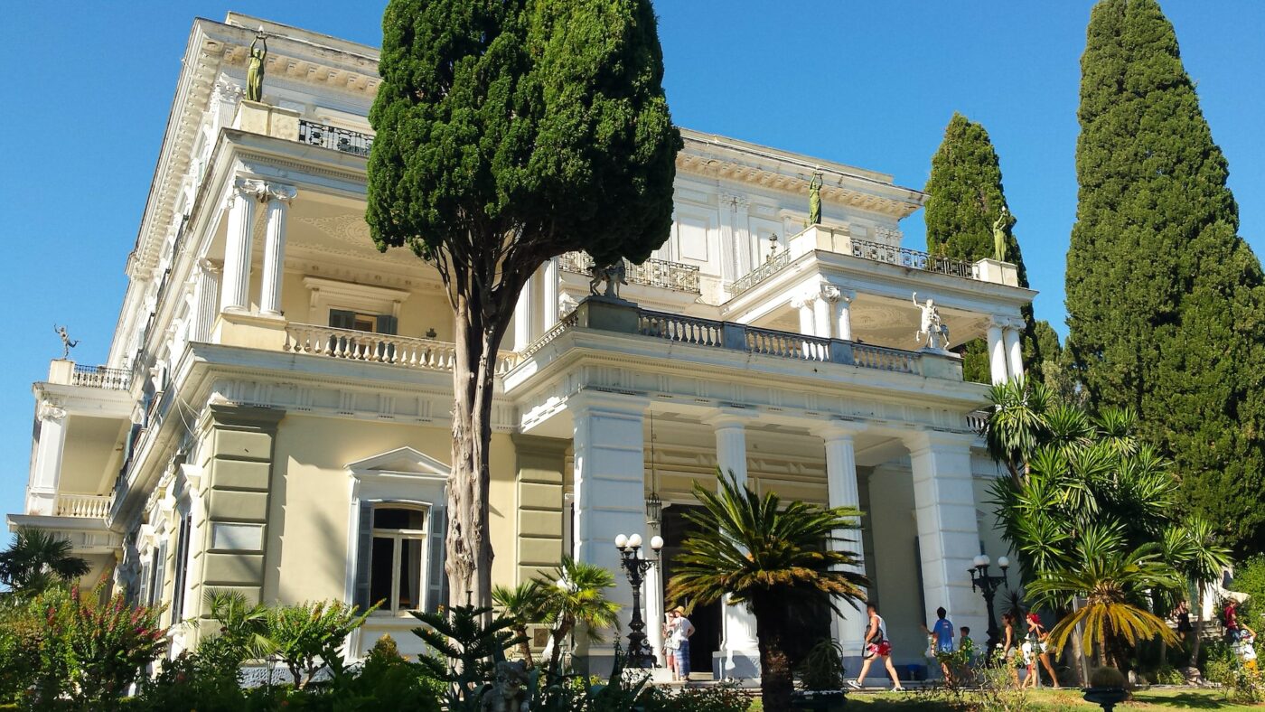 Achilleion palace, things to do in corfu