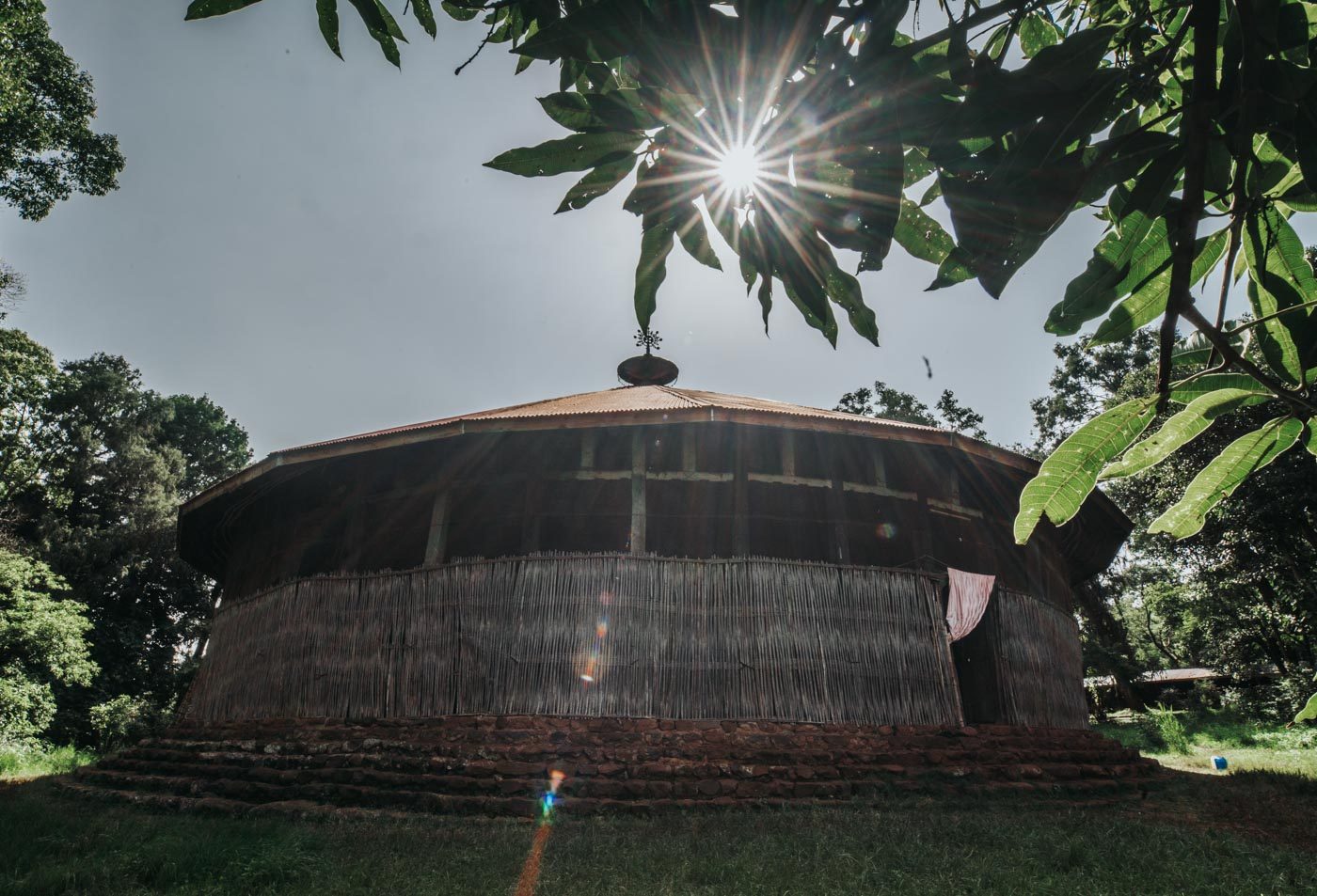 Church on Lake Tana. Bahir Dar, Ethiopia