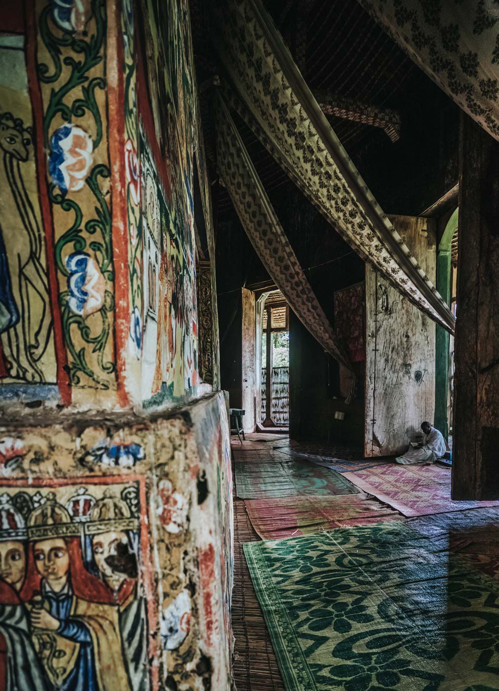 Africa Ethiopia Bahir Dar Lake Tana monastery monk 07911