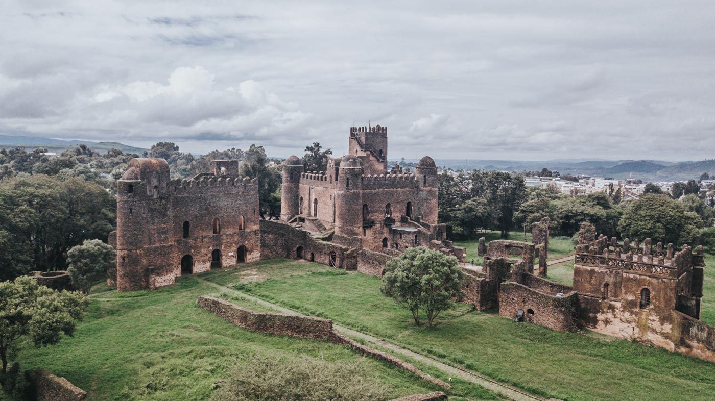 Africa Ethiopia Gonder Royal enclosure 0280