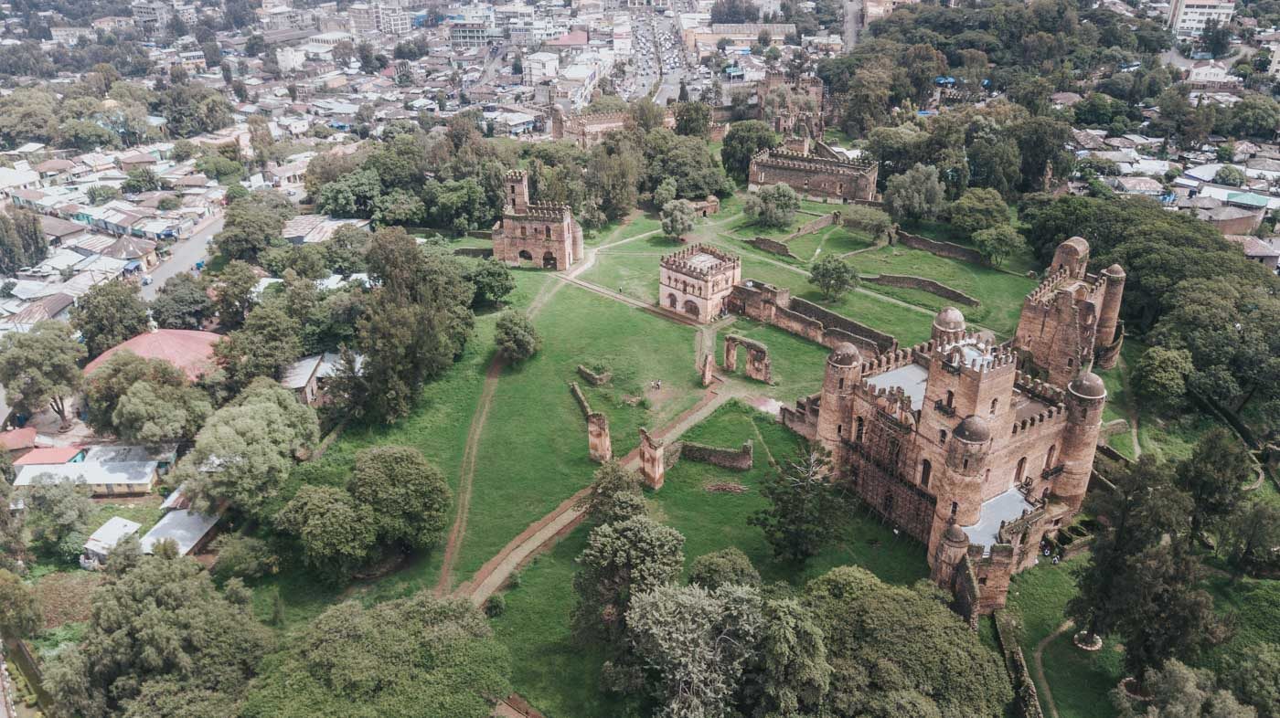 Royal Enclosure, Gonder, Northern Ethiopia