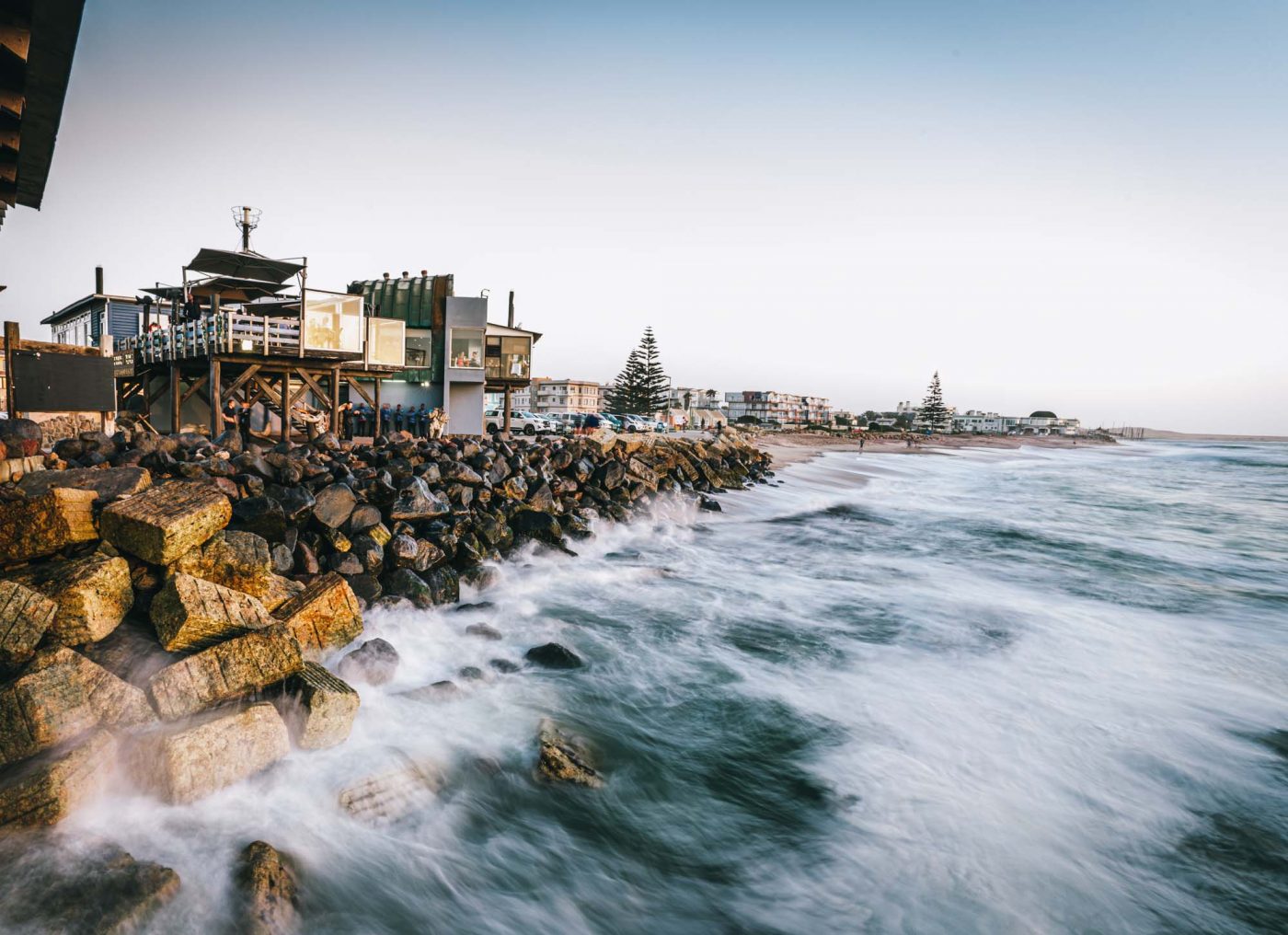 Africa Namibia Swakopmund pier 07941