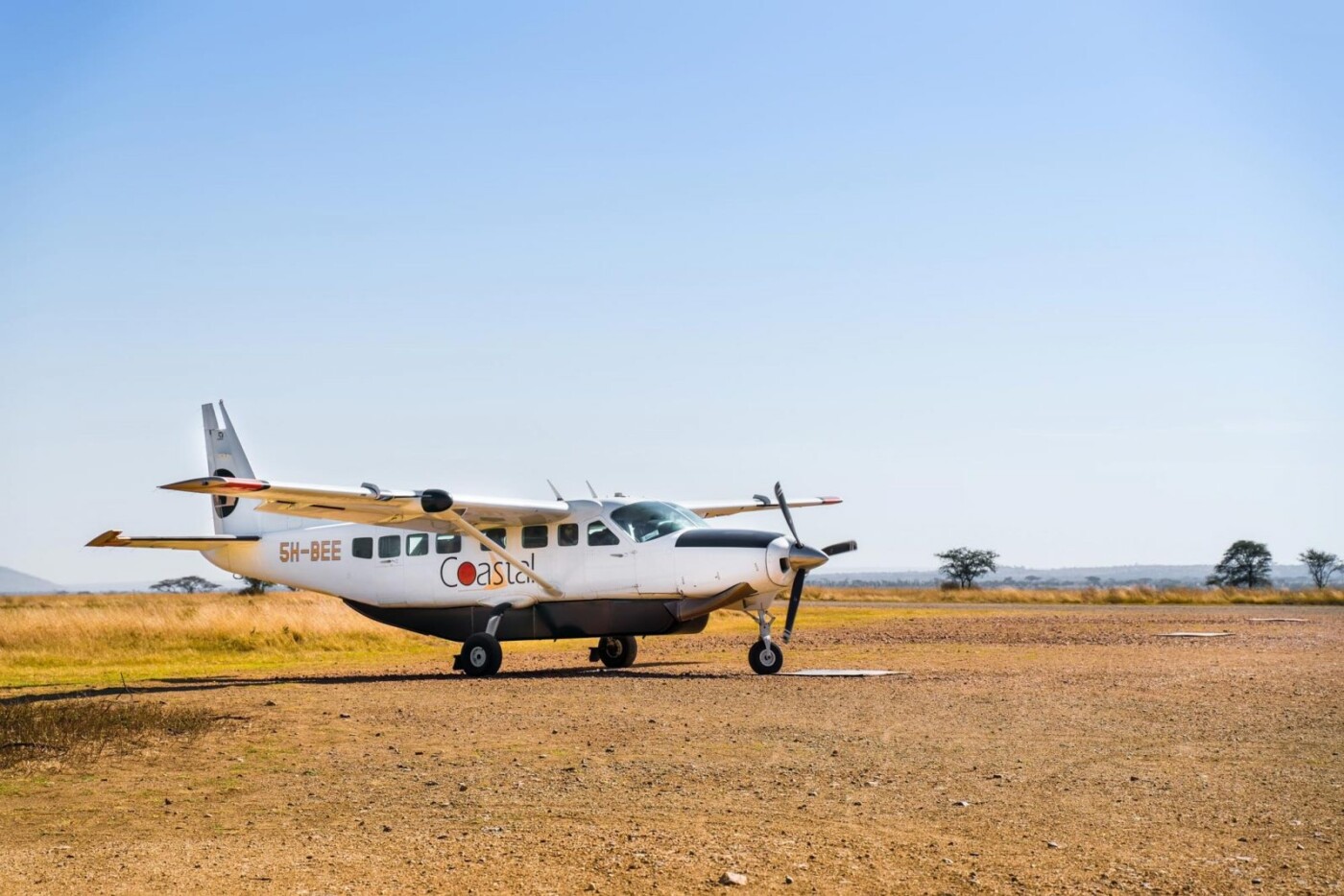 Coastal charter plane