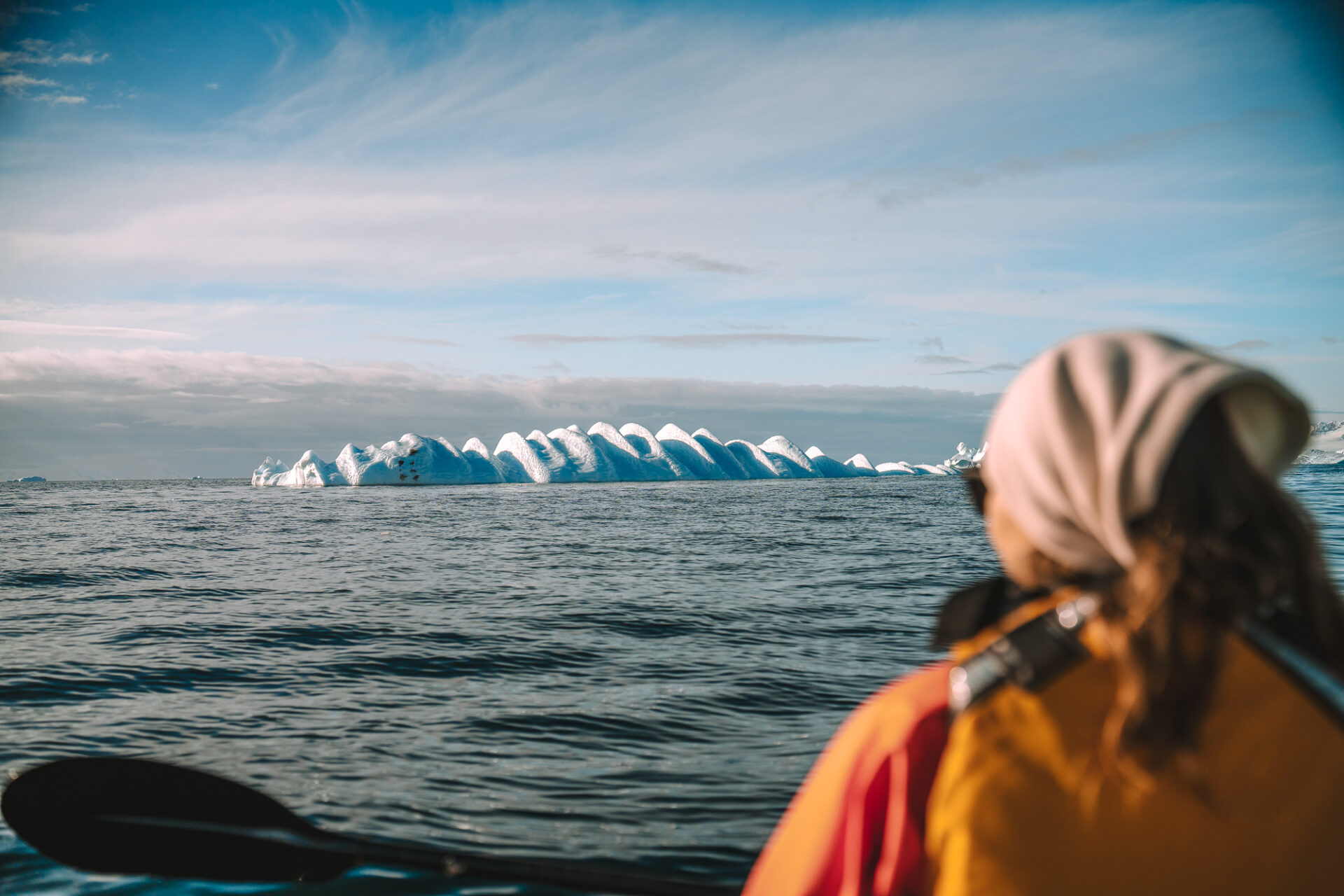 Iceberg viewing in Antarctica