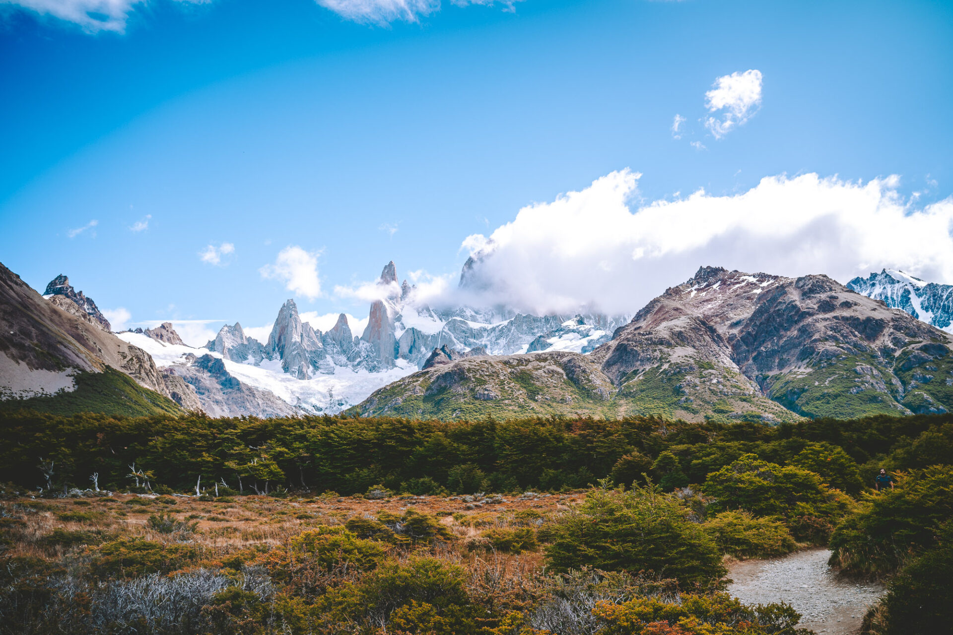 Fitzroy Mountain Range, El Chalten, Patagonia