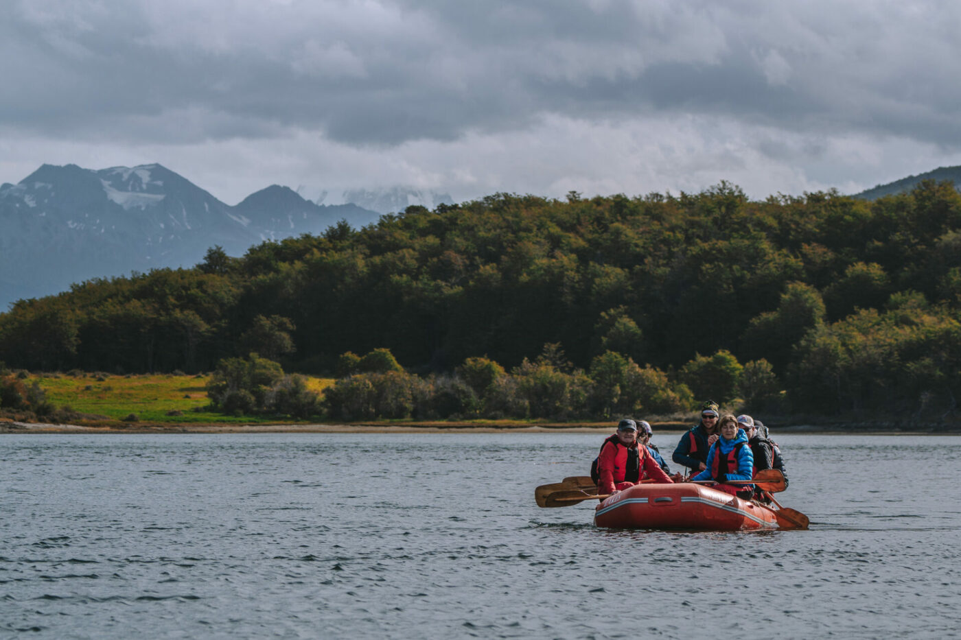 Rafting in Tiera del Fuego National Park