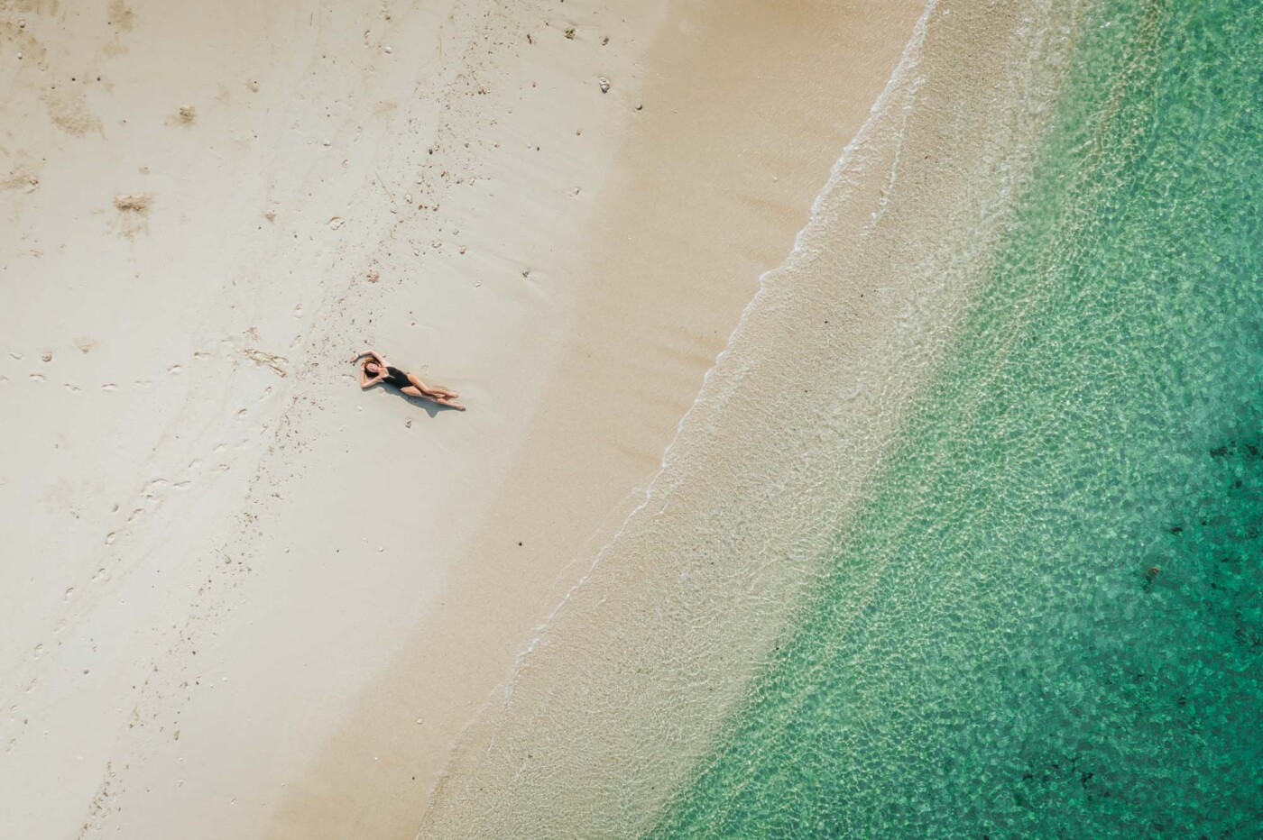 Beach on Gangga Island