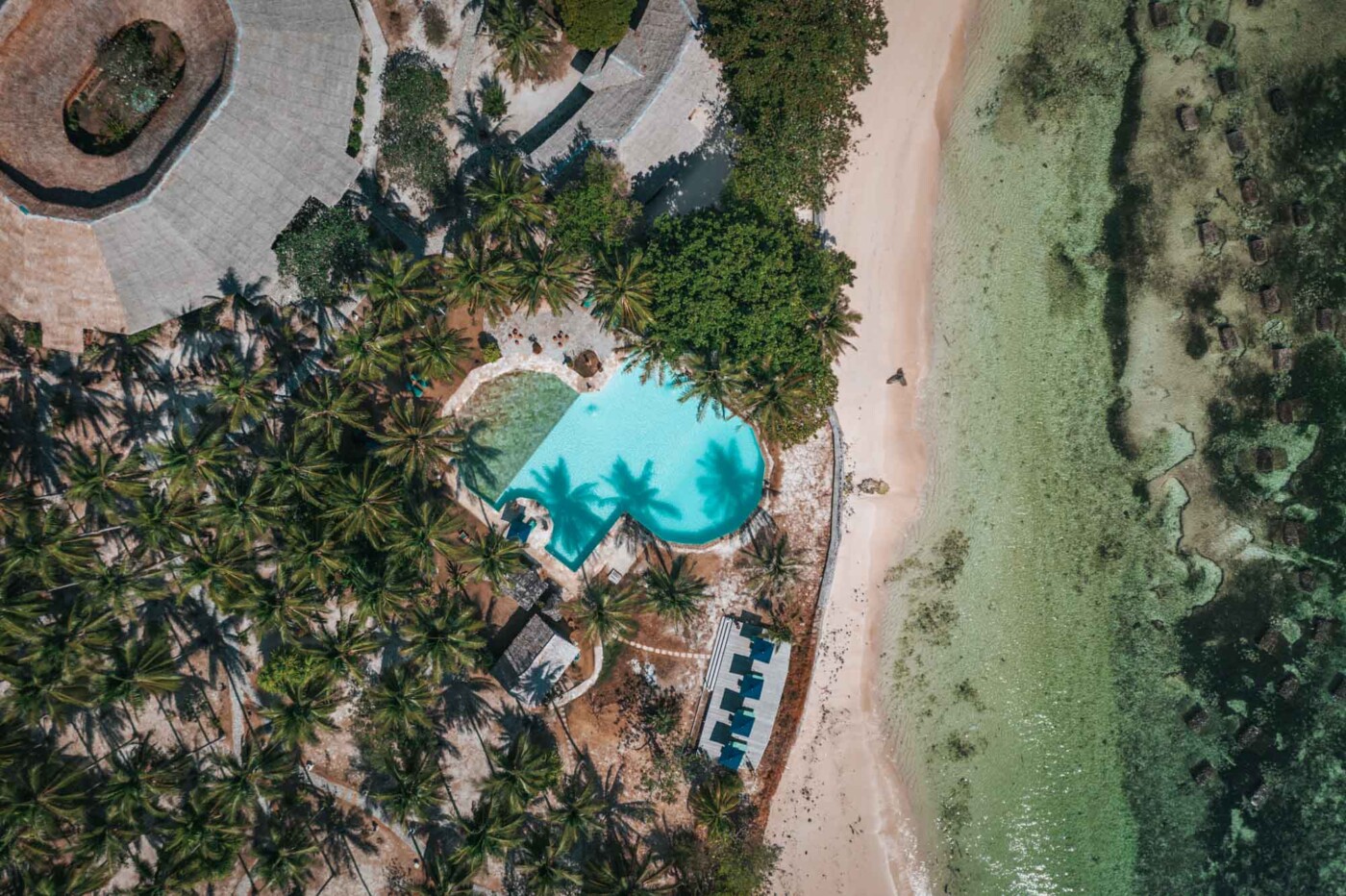 Gangga Island Resort & Spa. View from above