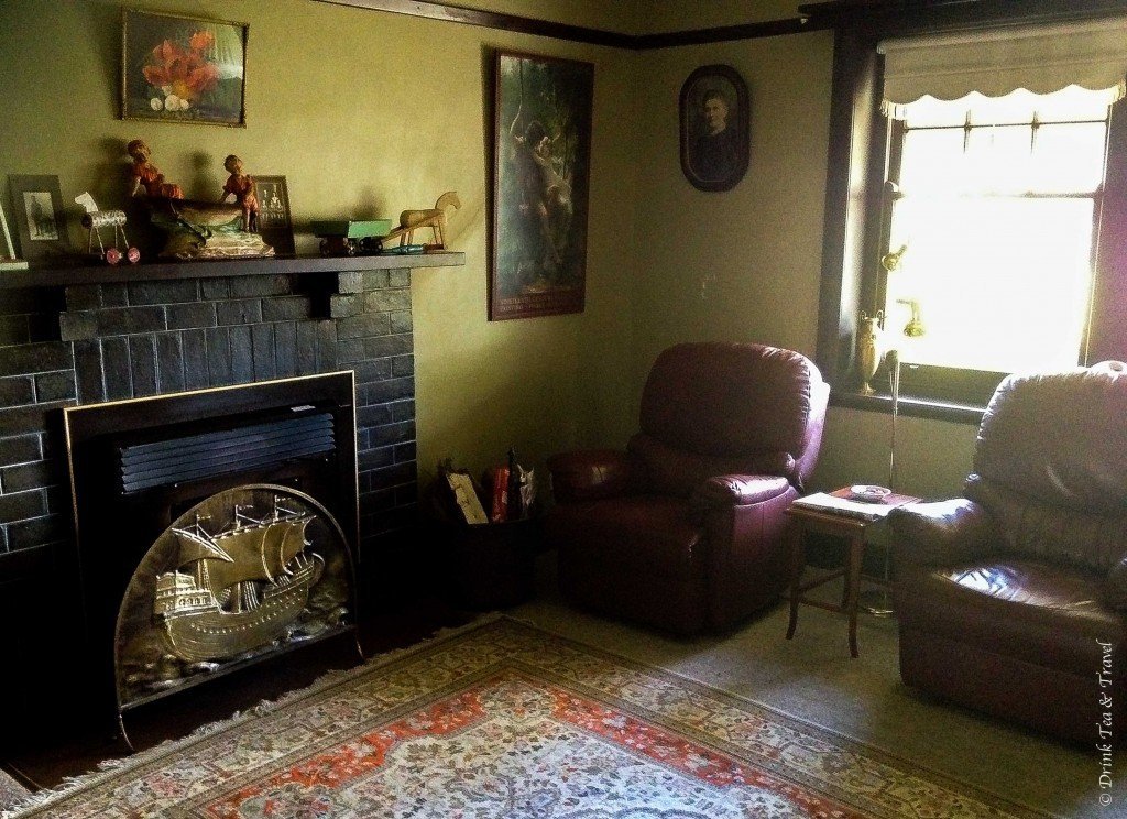 Living room at the Light Pass House B&B, Barossa Valley, South Australia