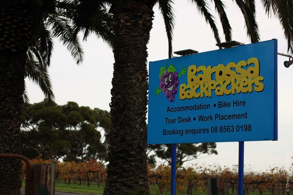 Trip to Australia cost: Barossa Valley Backpackers, South Australia