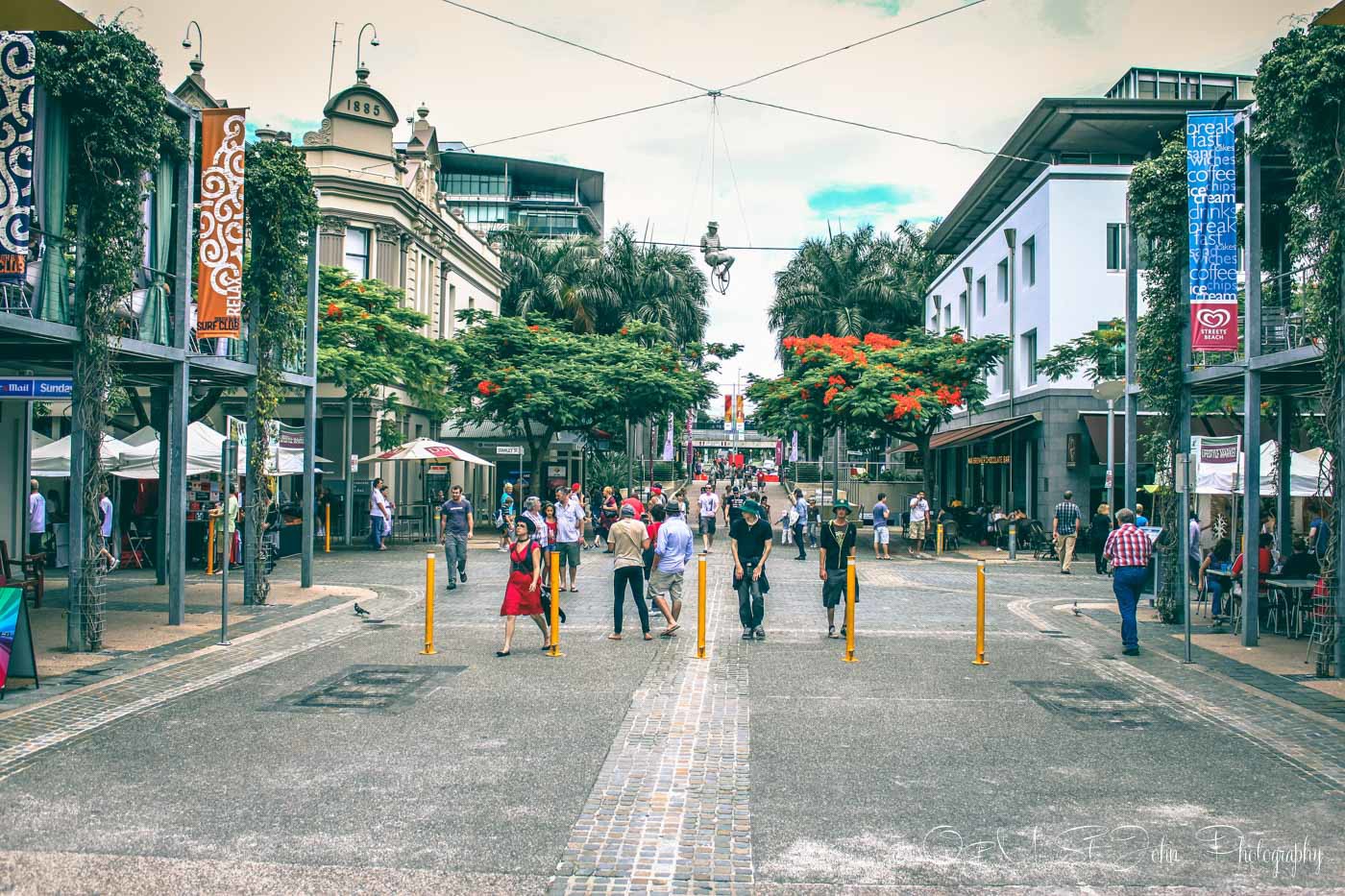 Sydney to Brisbane road trip: South Bank Parklands, the heart and soul of Brisbane. Australia