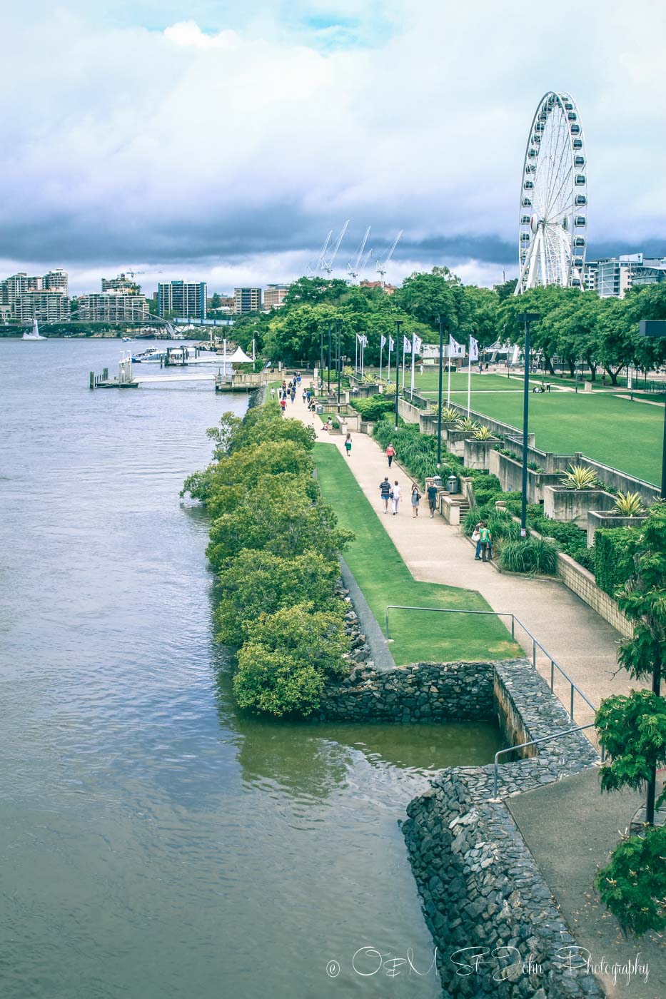 Things to do in Brisbane: Clem Jones Promenade runs along the river in South Bank. Brisbane