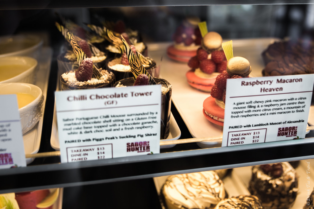 Desserts at the Lambloch Dessert Bar in Hunter Valley. NSW, Australia