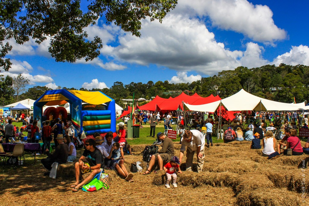 Trip to Australia cost: Real Food Festival in Maleny, Queensland, Australia