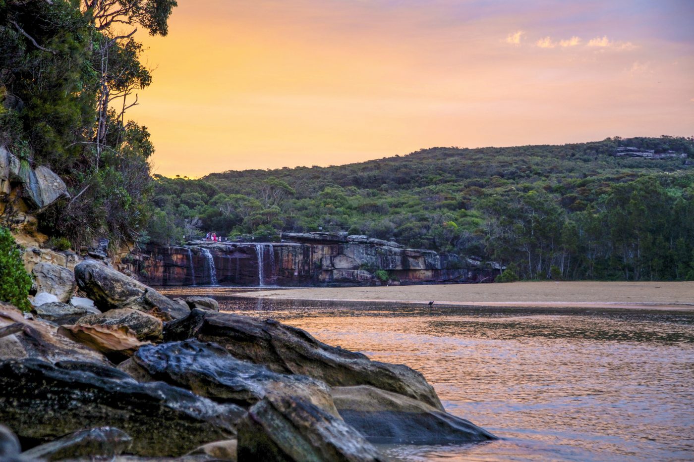 Wattamolla Falls, Royal National Park, NSW.