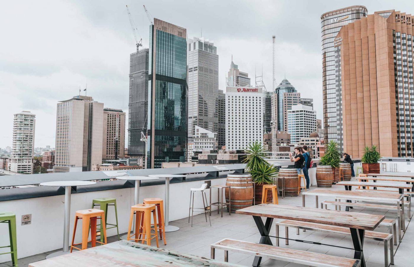 Sydney Harbour YHA rooftop