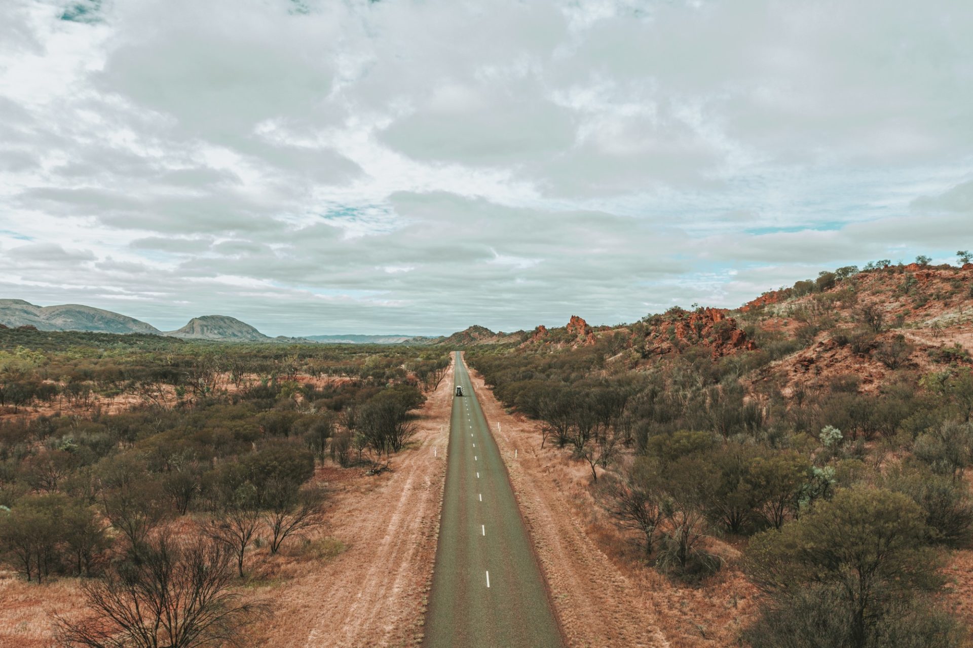 Road to the MacDonnell Ranges