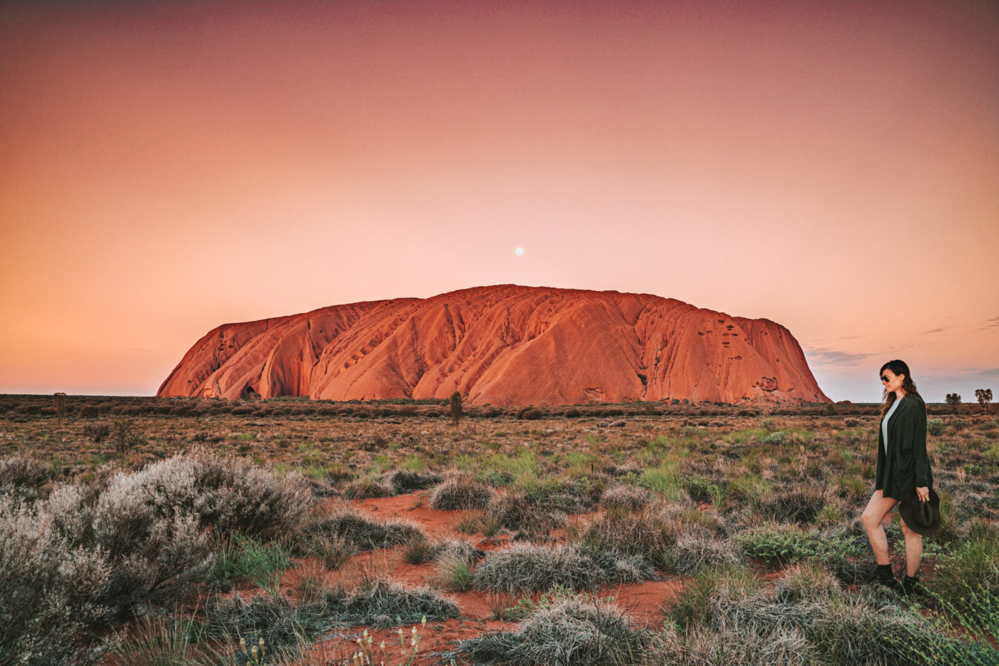 Australia NT Uluru sunset Oksana