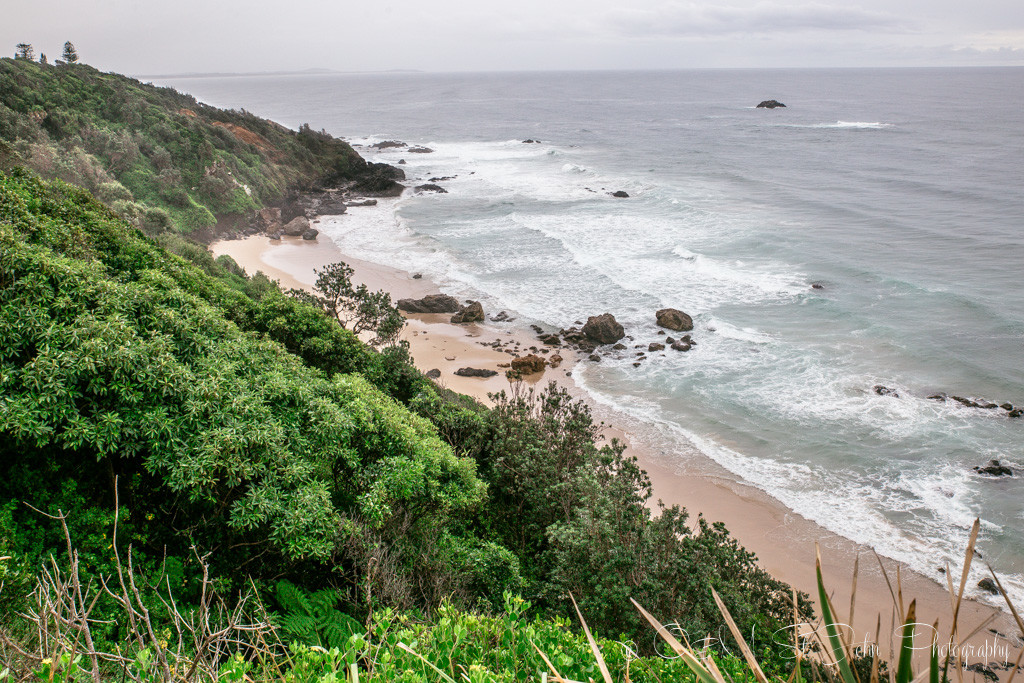 Sydney to Brisbane road trip: One of the beautiful beaches in Port Macquarie, NSW