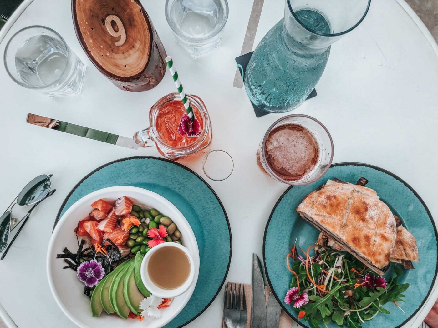 Healthy spread from Greenfields at riley hotel cairns