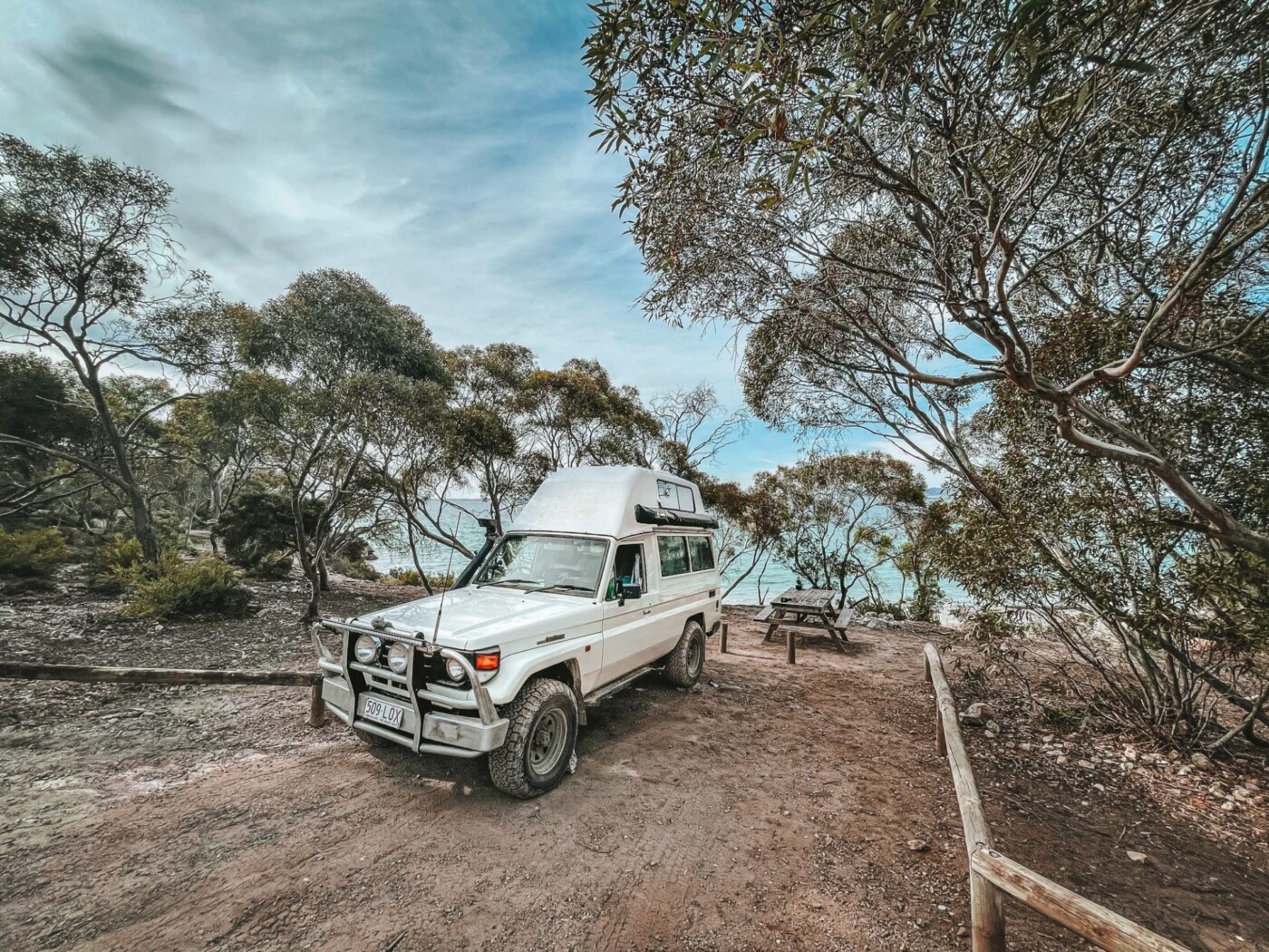 Australia SA Eyre Peninsula Coffin Bay National Park troopy Black Springs Campground 2126