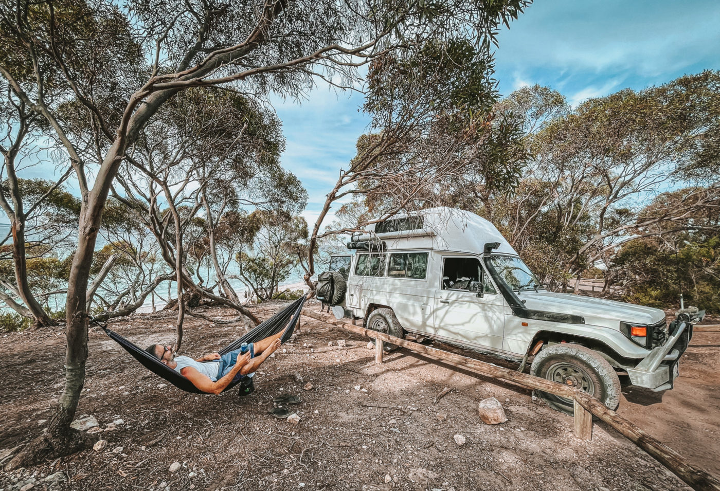 Awesome campsite at Black Springs Beach