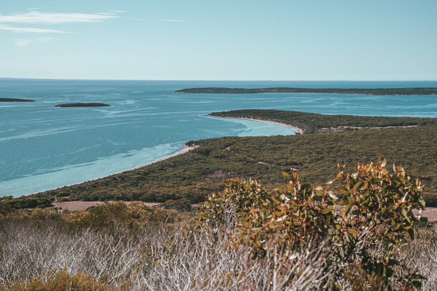 Australia SA Eyre Peninsula Lincoln National Park stamford hill lookout 03746