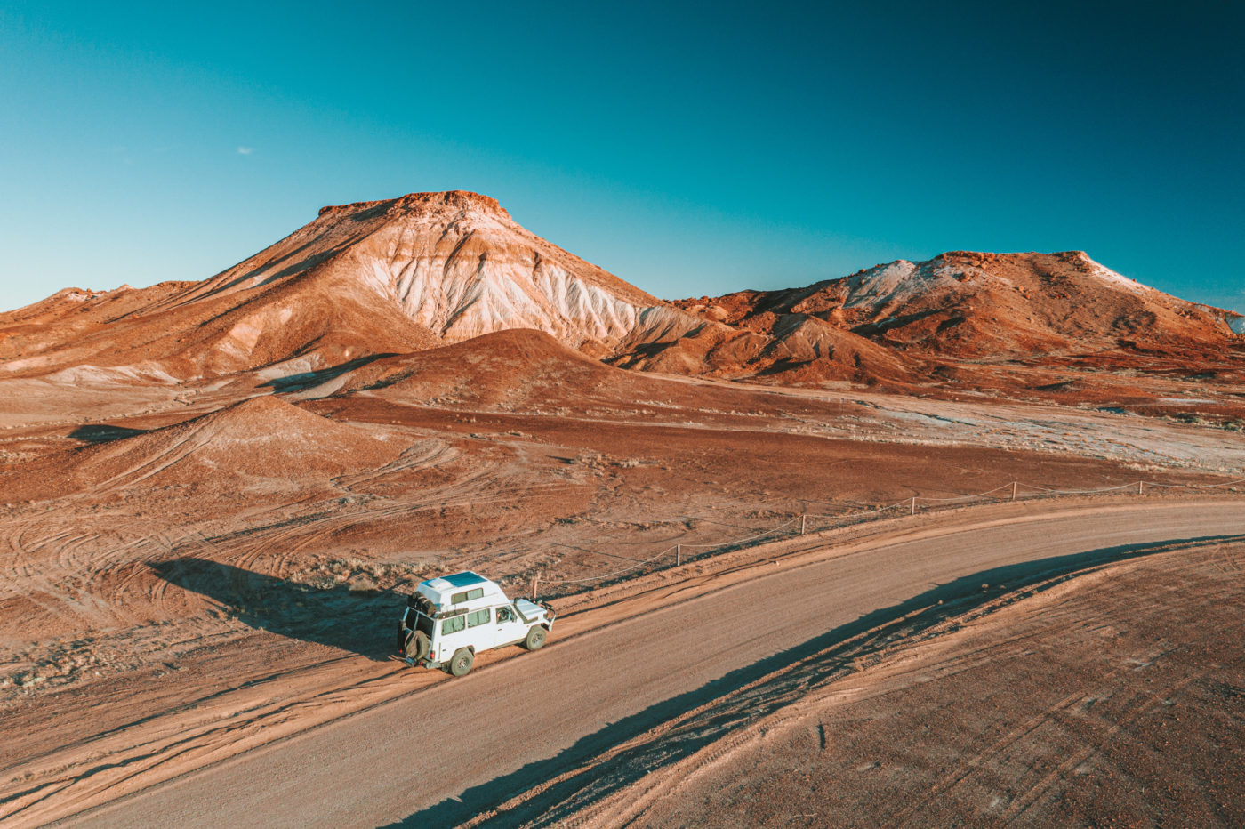 En route to the Breakaways, Coober Pedy