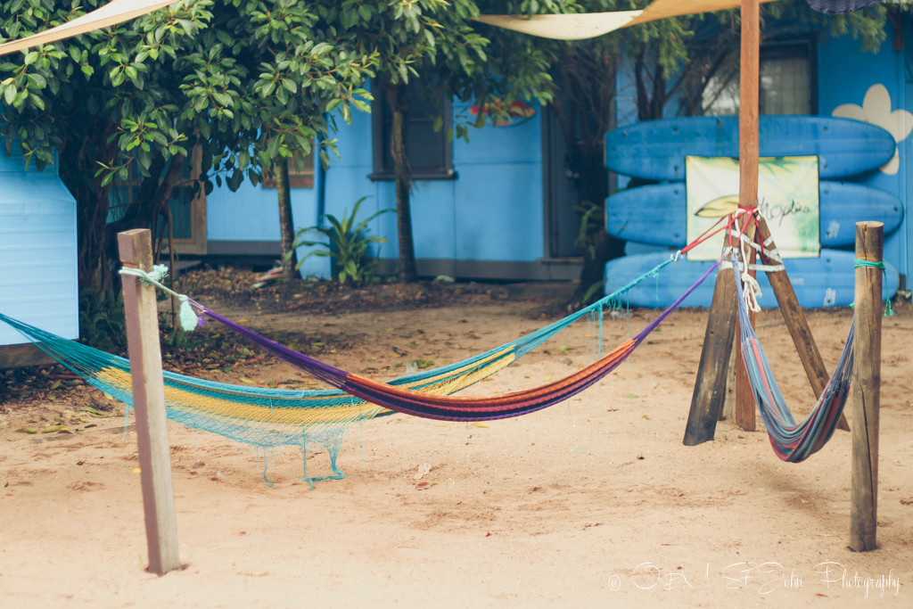 Sydney to Brisbane road trip: Chill out spot at Mojo Surf Camp in Spot X