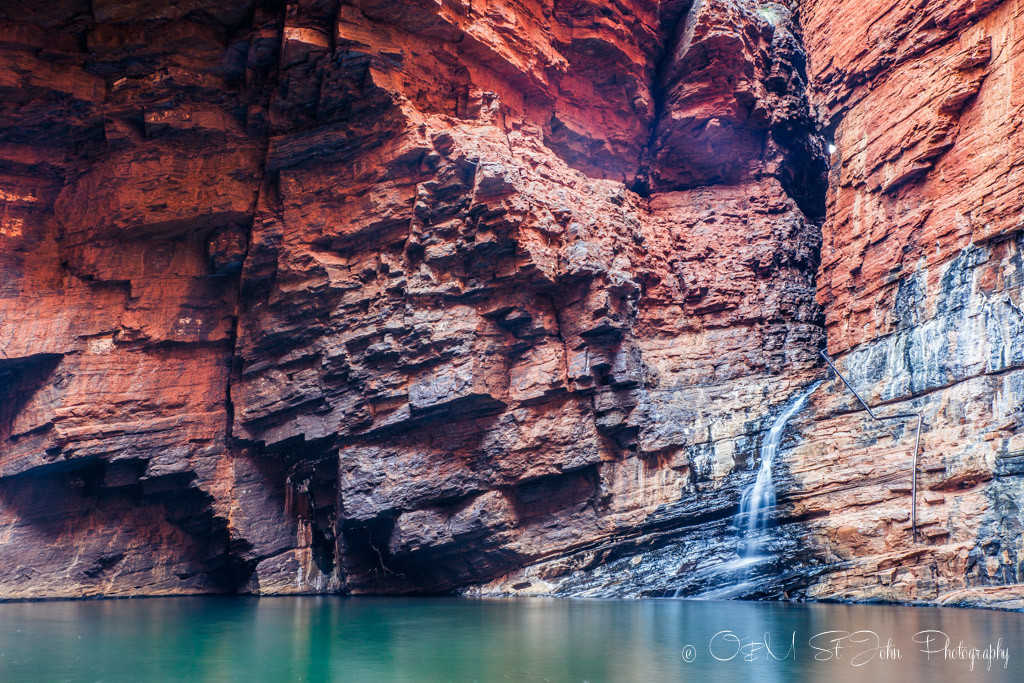 Western Australia itinerary: Handrail Pool in Weano Gorge, Karijini National Park 