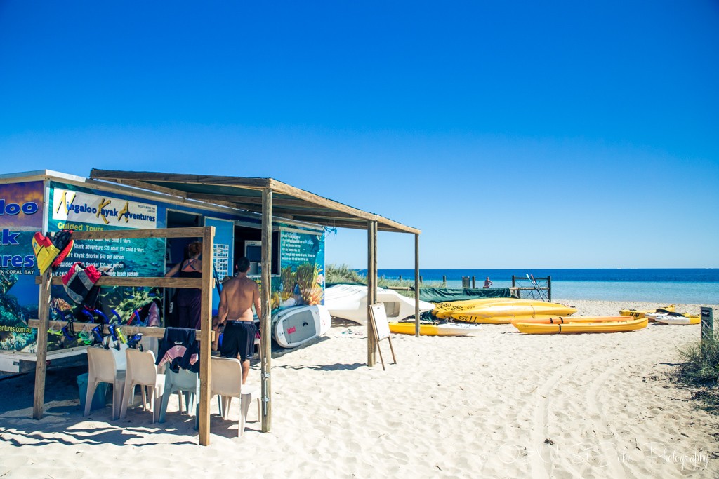 Trip to Australia cost: Equipment hire in Coral Bay. Western Australia