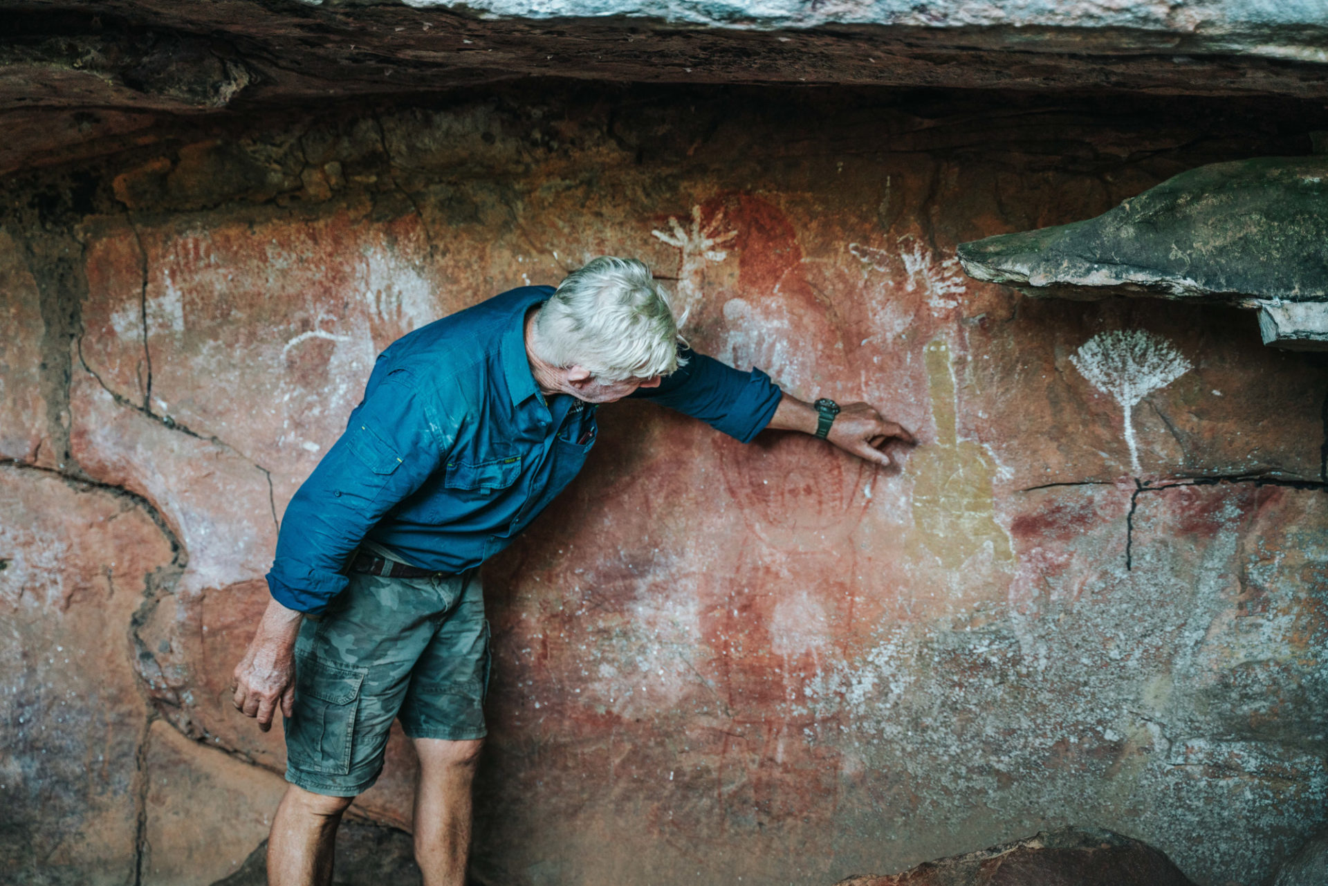 Cave drawings, Mitchell Falls