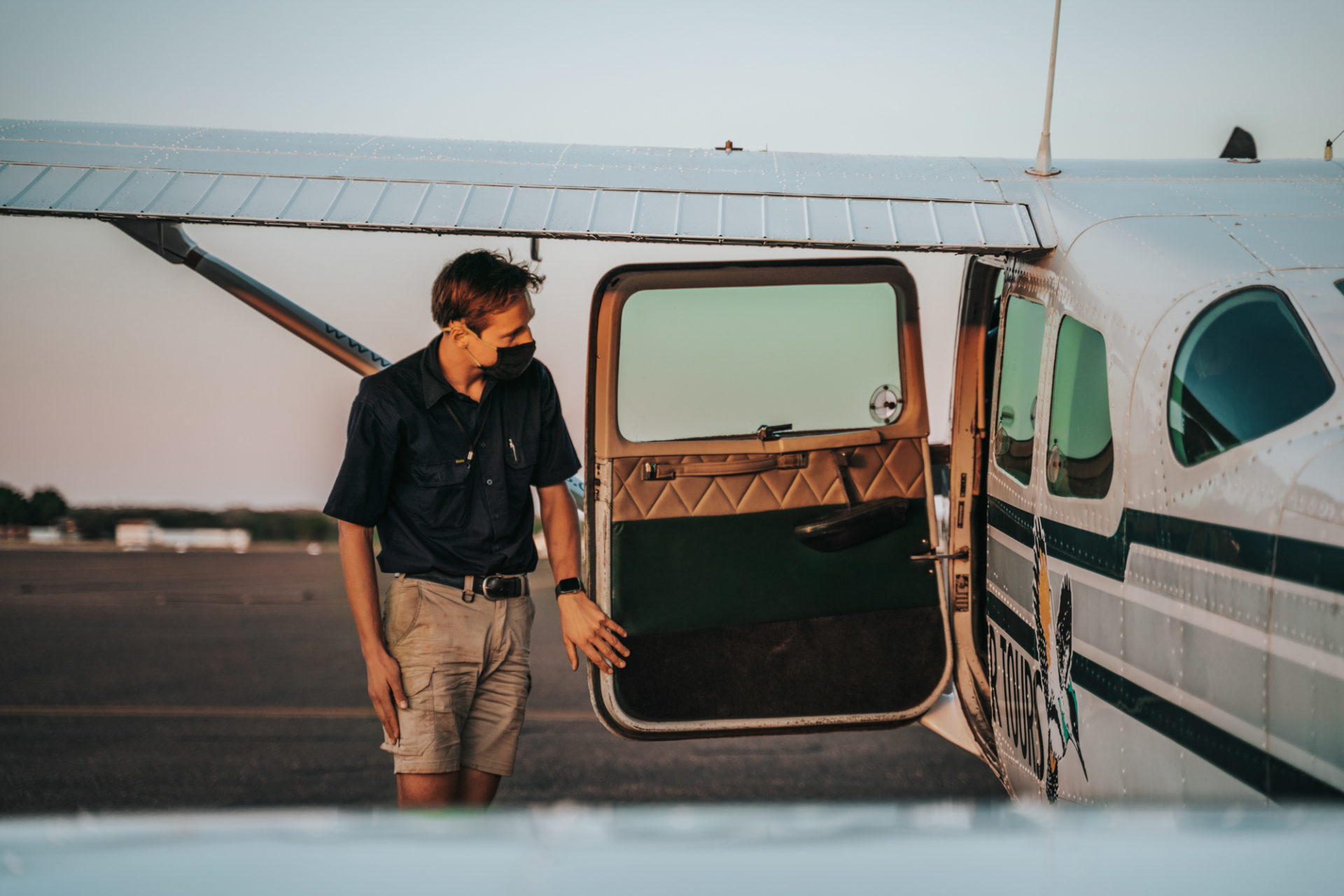 Preparing for Departure, Mitchell Falls