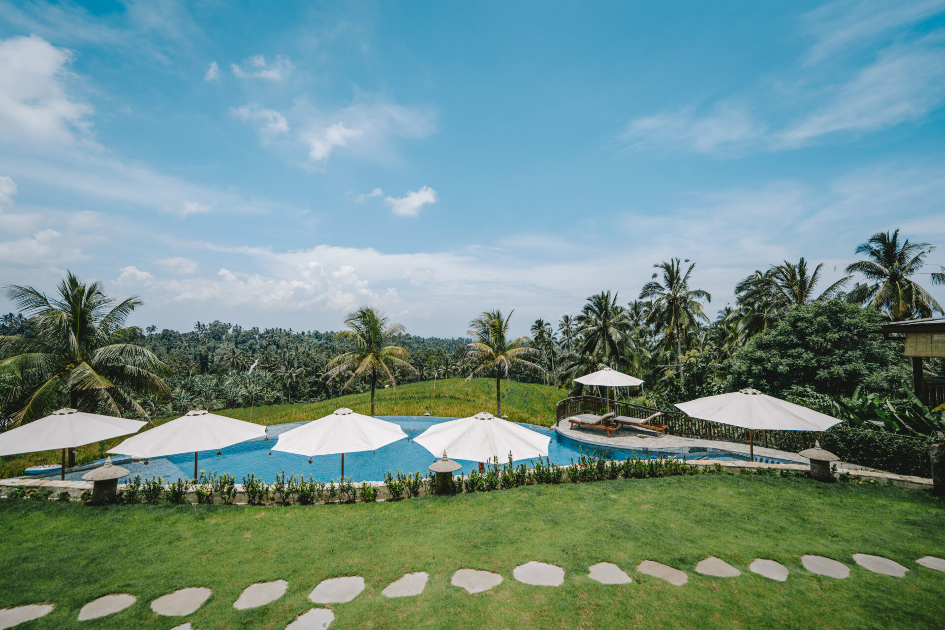 View from Puri Dajuma Terrace Hotel
