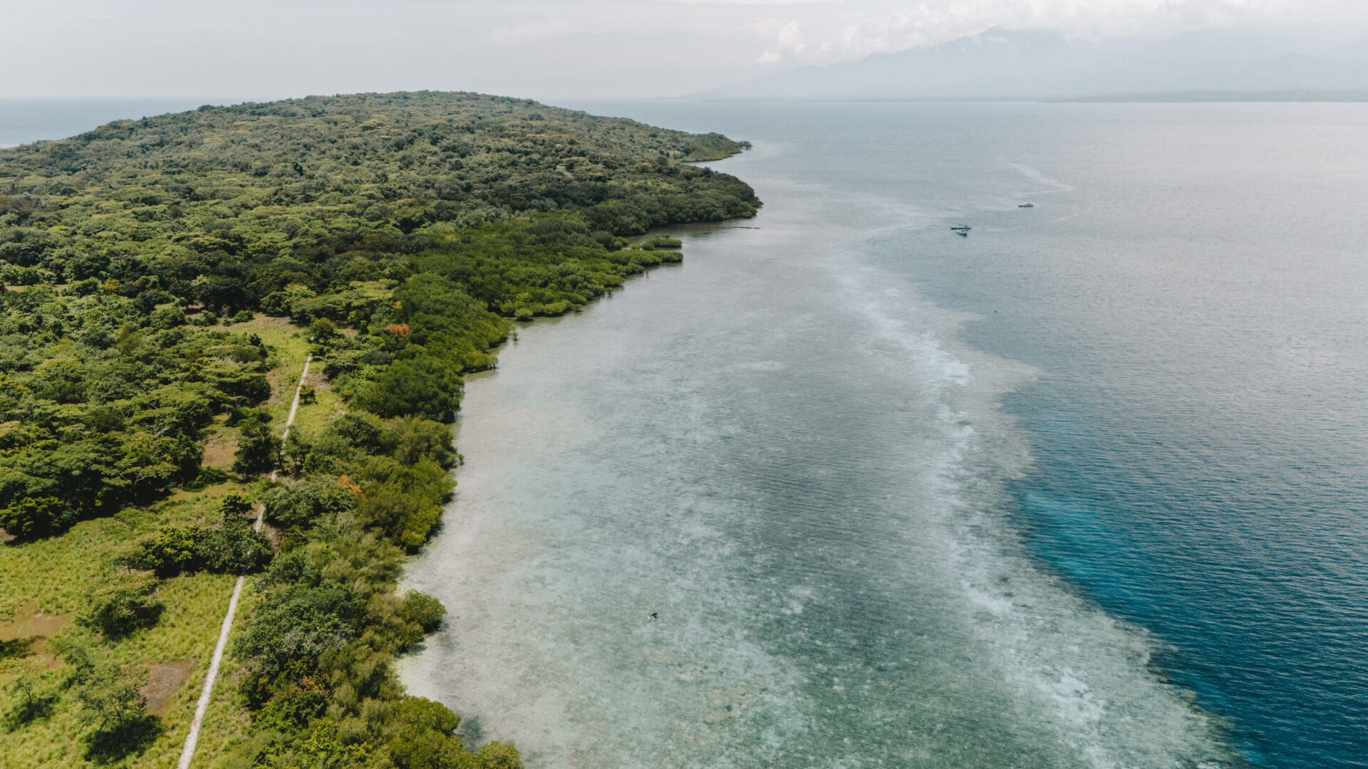 Coastline around West Bali National Park