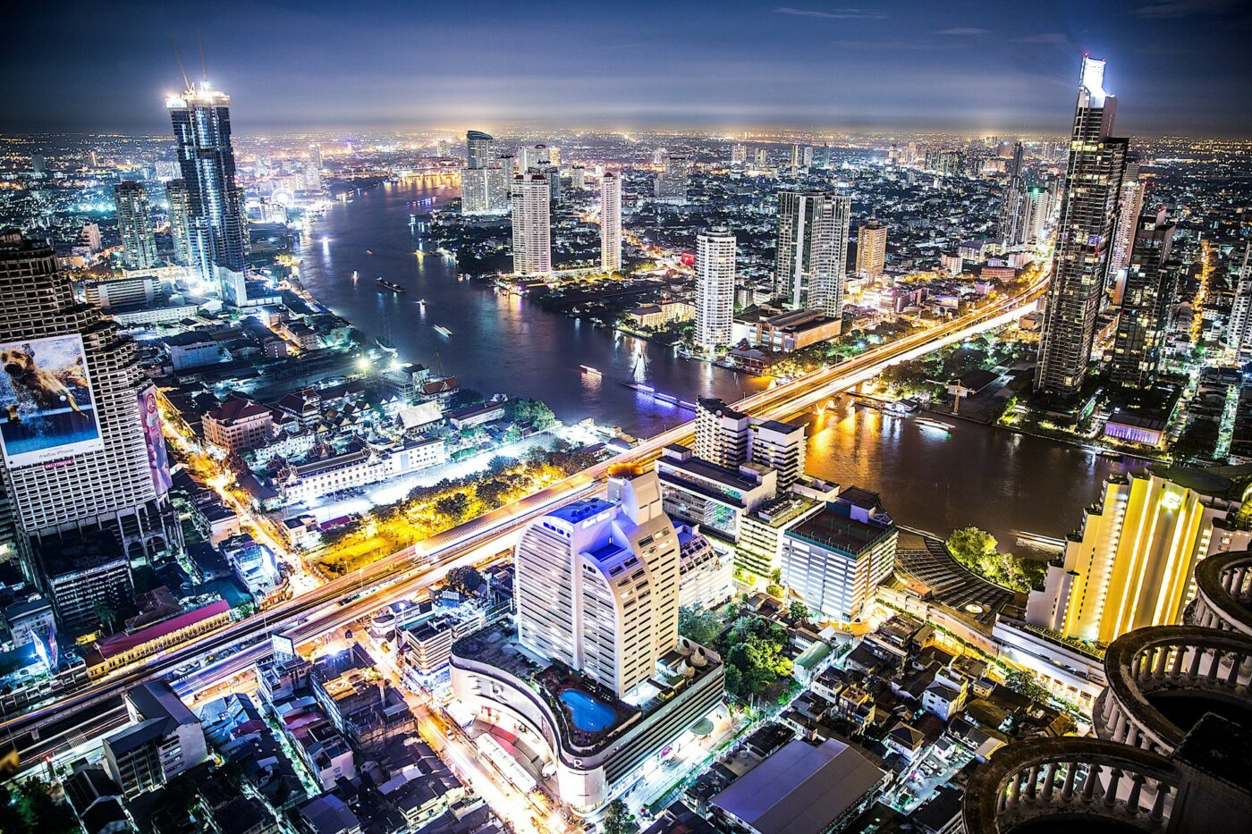 Bangkok Skyline, Thailand Itinerary