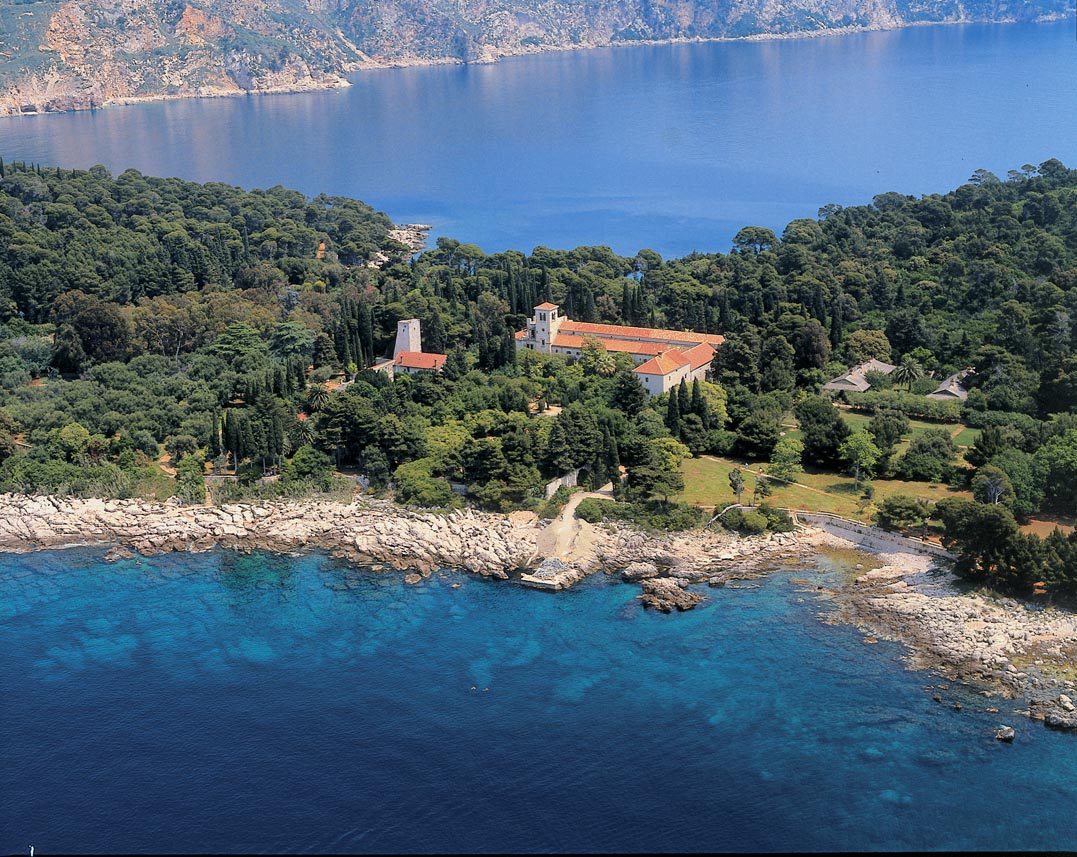 Benedectine Monastery Lokrum Island Croatia