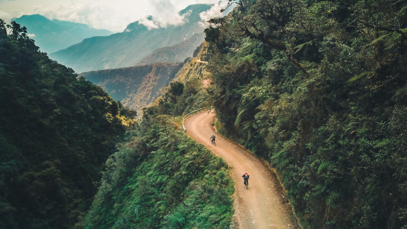 death road mountain biking