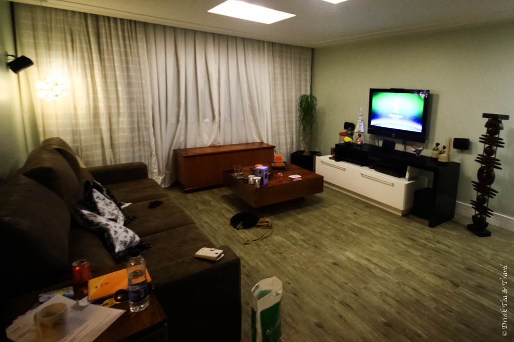 Living room in 3 bedroom apartment in Brazilia