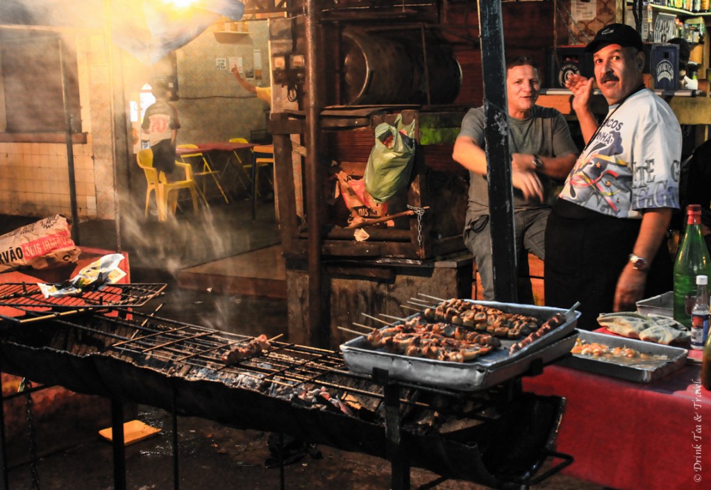 This churrasco is the cheapest dinner for Rocinha residents